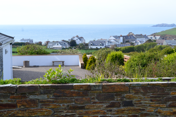 View from the Cottage in Cornwall